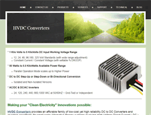 Tablet Screenshot of hvdc-converters.ca